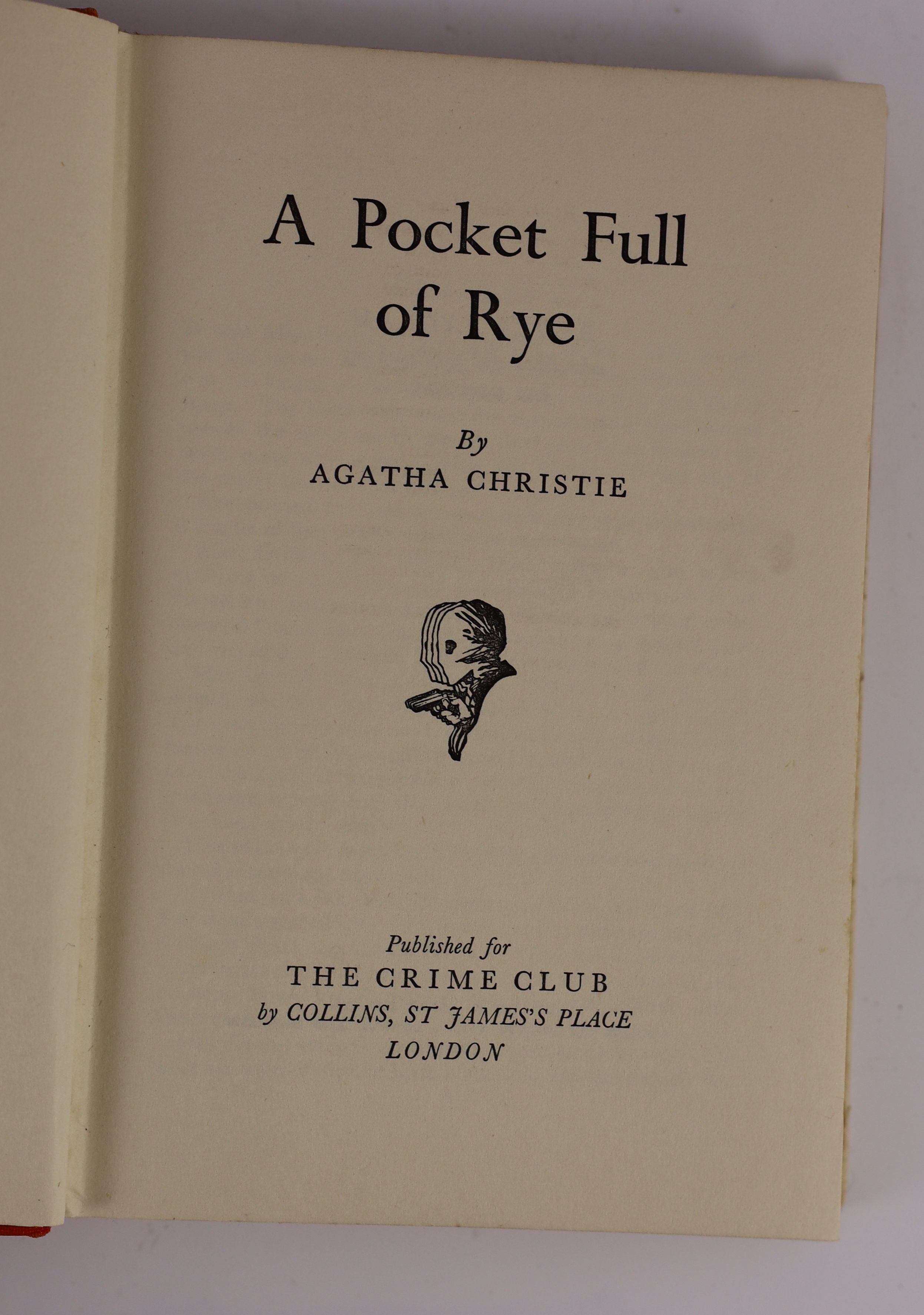 Christie, Agatha - A Pocket Full of Rye, 1st edition